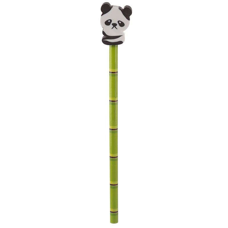 Cute Panda Pencil & Eraser Topper