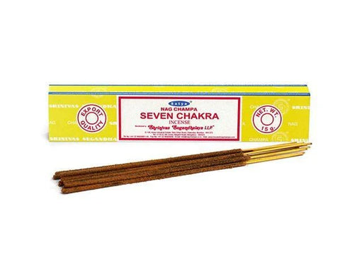 Seven Chakra Incense Sticks - Satya