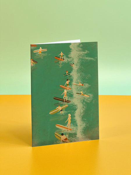 Surfing Card - Emy Lou Holmes