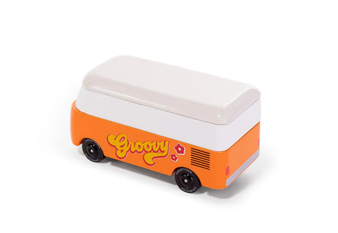Wooden Orange VW T1 Groovy Van - Candylab Toys