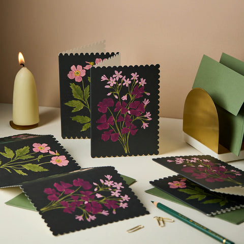 Botanical Concertina Card - Wanderlust Paper Co.