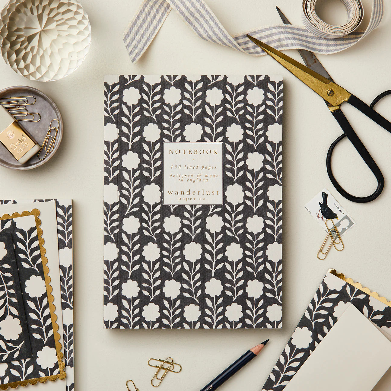 Ink Flora Pocket Notebook - Wanderlust Paper Co.