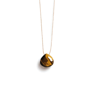 Tiger's Eye Fine Cord Necklace - Wanderlust Life