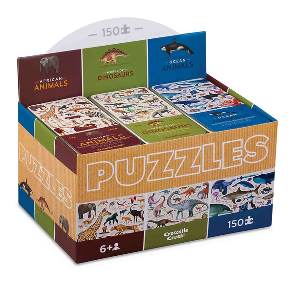 Tin Puzzle Assortment - Crocodile Creek