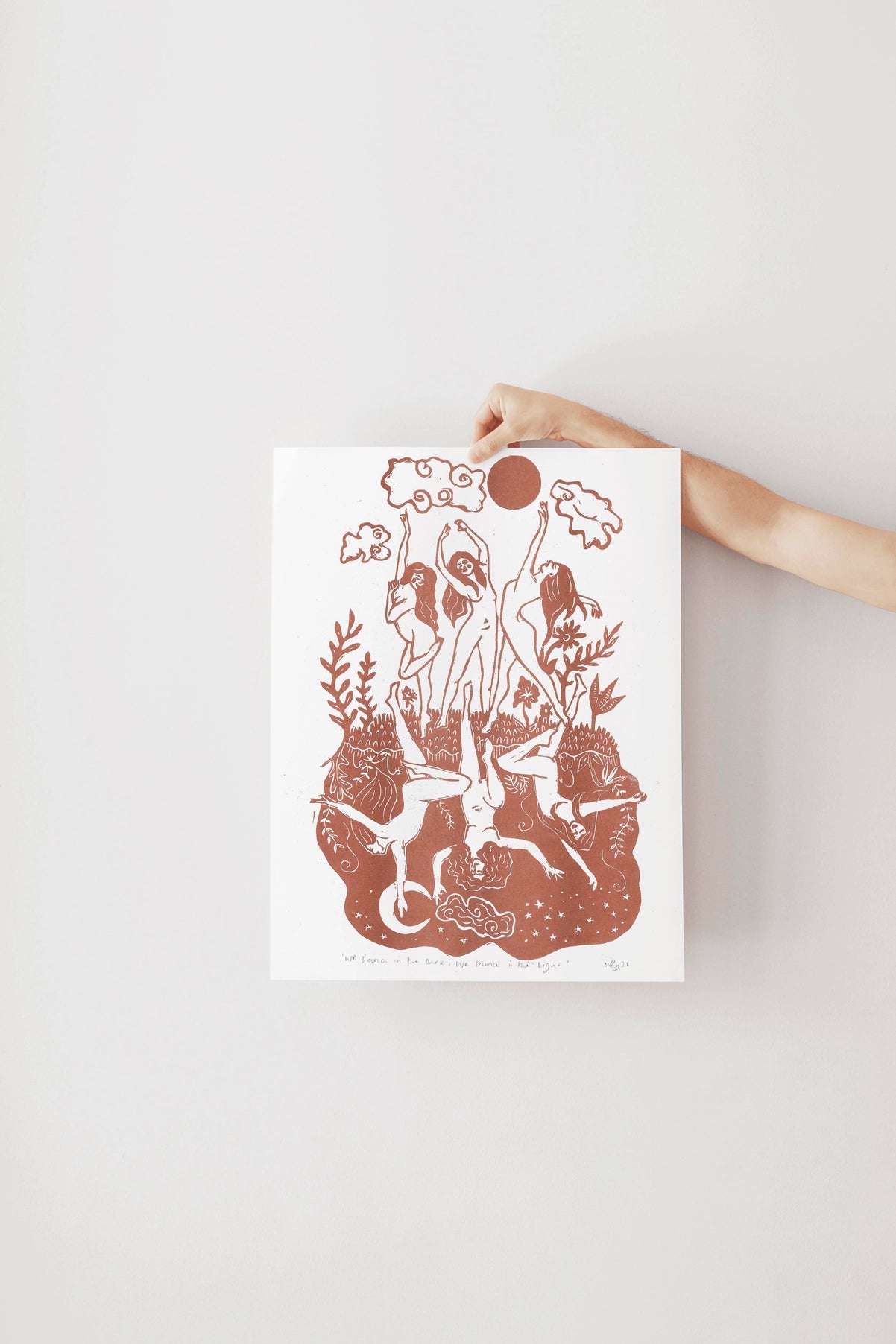 We Dance Risograph Print - Prints by the Bay