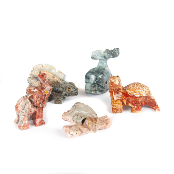 Single Mini Soapstone Animal - British Fossils