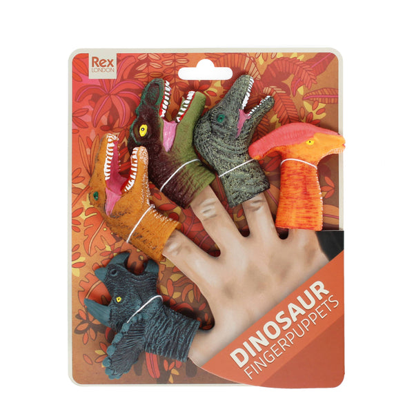 Dinosaur Animal Finger Puppets - Rex London