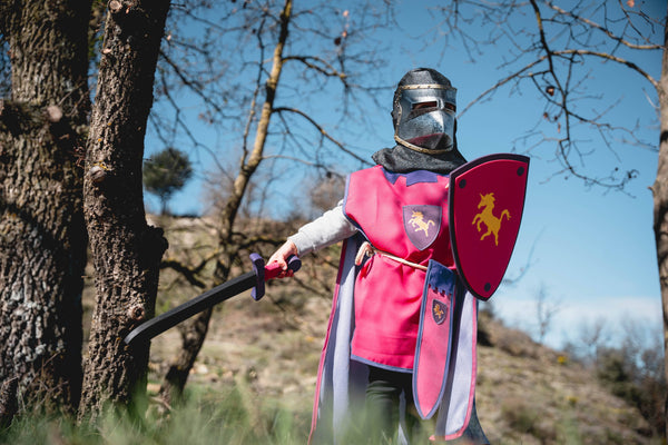 Red Knight Tunic - Camelot - Kalid Medieval