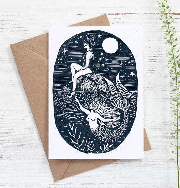 Trick of the Light Greeting Card - Prints by the Bay