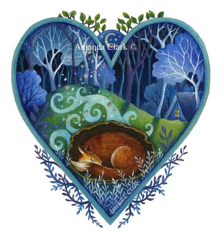 Cosy Nights Greeting Card - Amanda Clark
