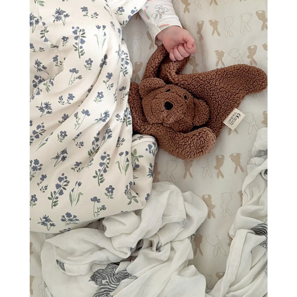 Little Teddy Bear Brown Snuggle Bear - Designs by a Little Bit of Hope
