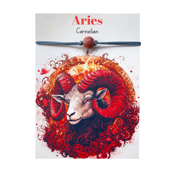 Aries Zodiac Sign Wristlet - VIE Naturals