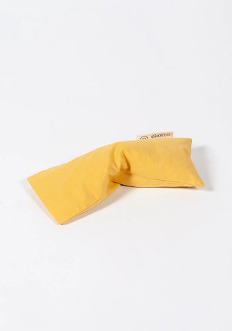 Buttercup Organic Cotton Eye Pillow (Flaxseed & Dry Lavender) - Ekotex Yoga