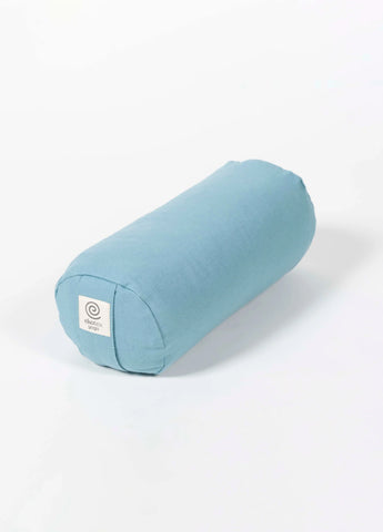 Bluebird Mini Organic Cotton Kapoc Yoga Bolster - Ekotex Yoga