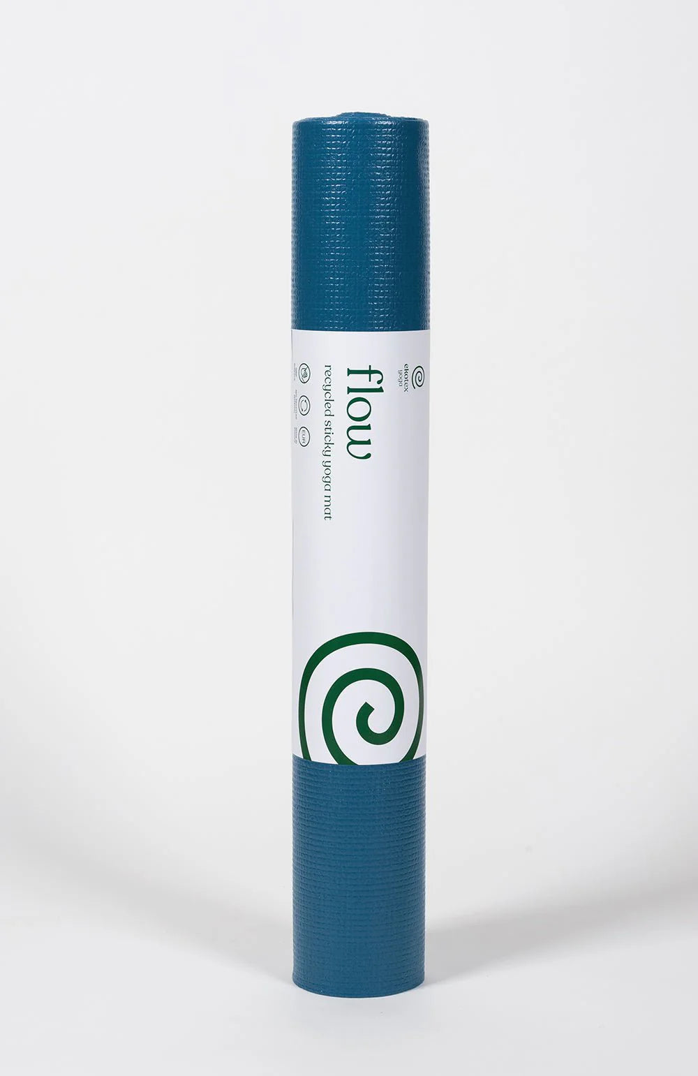 Blue Eko Sticky Recycled Yoga Mat - Ekotex Yoga