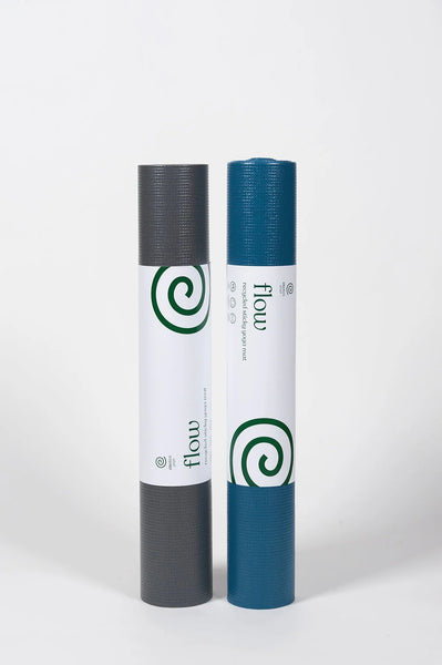 Blue Eko Sticky Recycled Yoga Mat - Ekotex Yoga