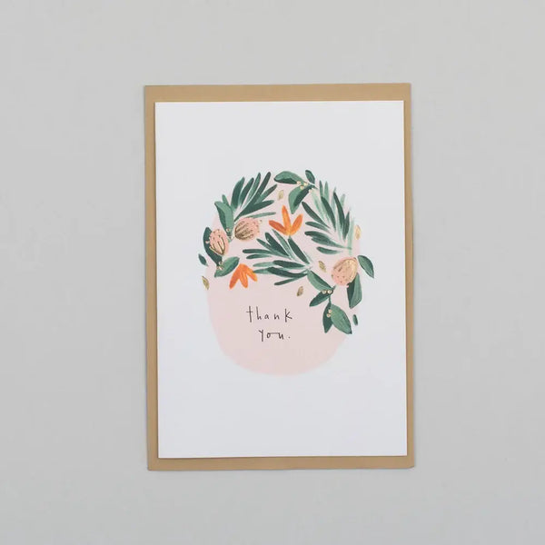 Thank You Greeting Card - Katie Housley
