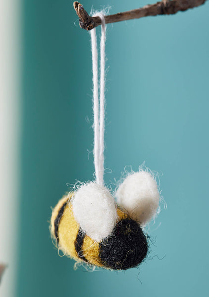 Felt Bee Decoration - Namaste