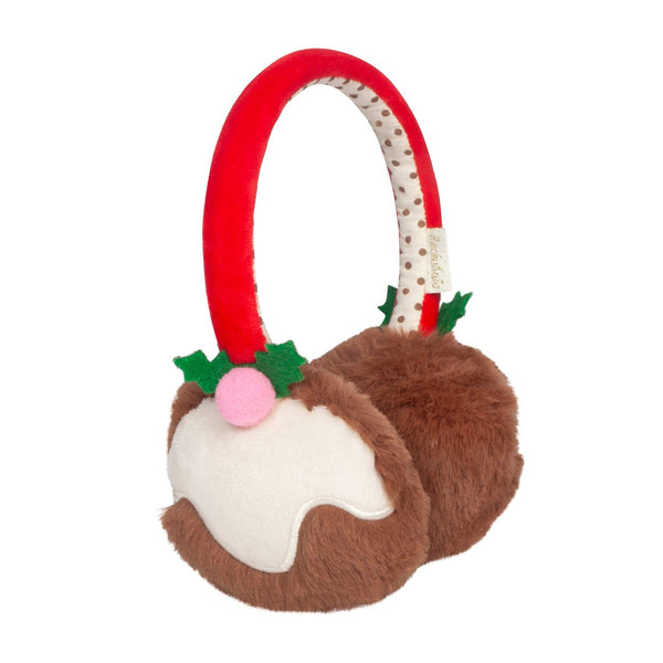 Christmas Pudding Earmuffs - Rockahula