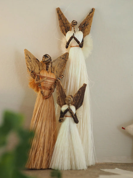 Sisal Angel of Hope Decoration - Kabisa