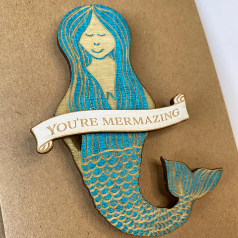 You're Mermazing Mermaid Magnet - Gorgeous Little Bits