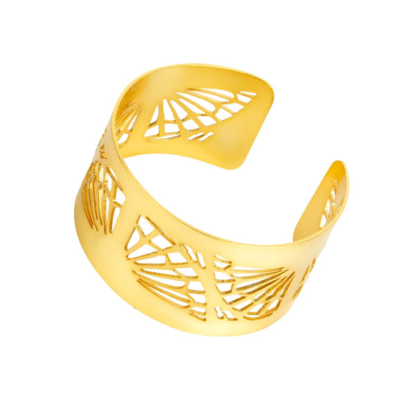 Trevi Gold Cuff - Ashiana London