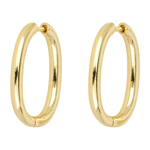 Gaby Gold Hoop Earrings - Ashiana London