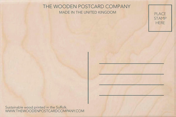 Wooden Postcard