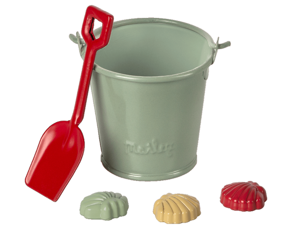 Beach Set - Shovel, Bucket & Shells - Maileg