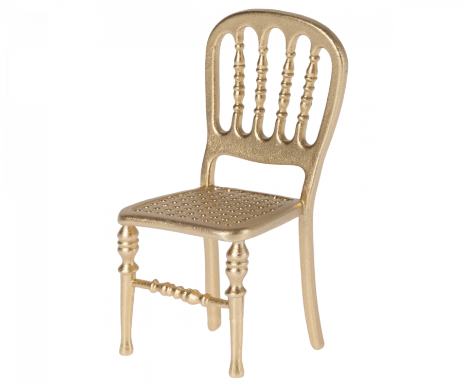 Gold Chair, Mouse -  Maileg