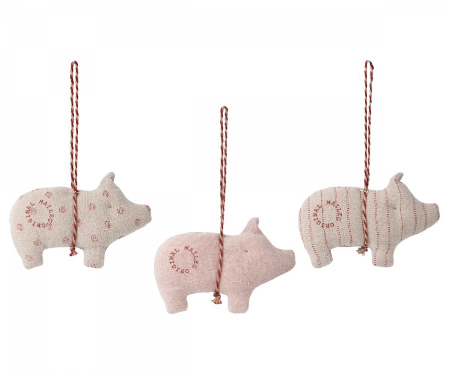 Pig Fabric Ornament - Maileg