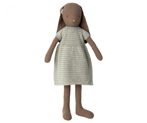 Brown Bunny, Size 4 - Knitted Dress - Maileg