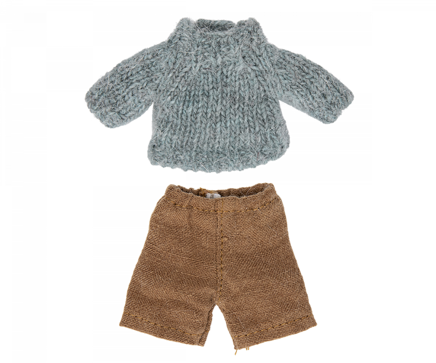 Big Brother, Knitted Sweater and Pants - Maileg