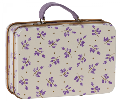 Lavender Madelaine Small Metal Suitcase - Maileg