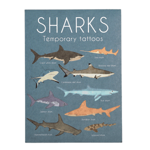 Shark Temporary Tattoos - Rex London