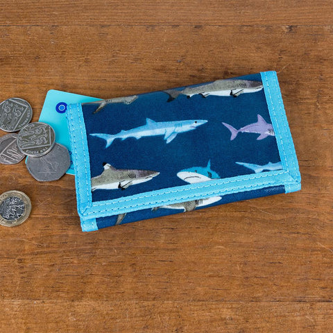Sharks Children's Wallet - Rex London