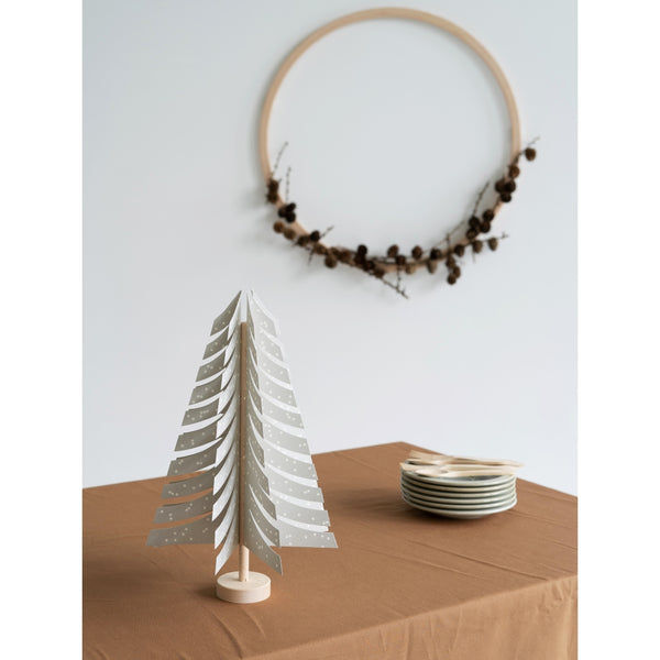 Large Grey Fir Tree Decoration - Jurianne Matter