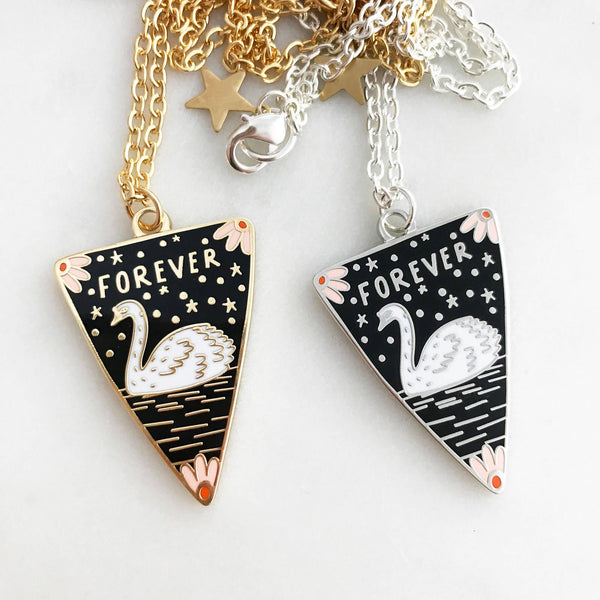 Forever Enamel Necklace - Bonbi Forest