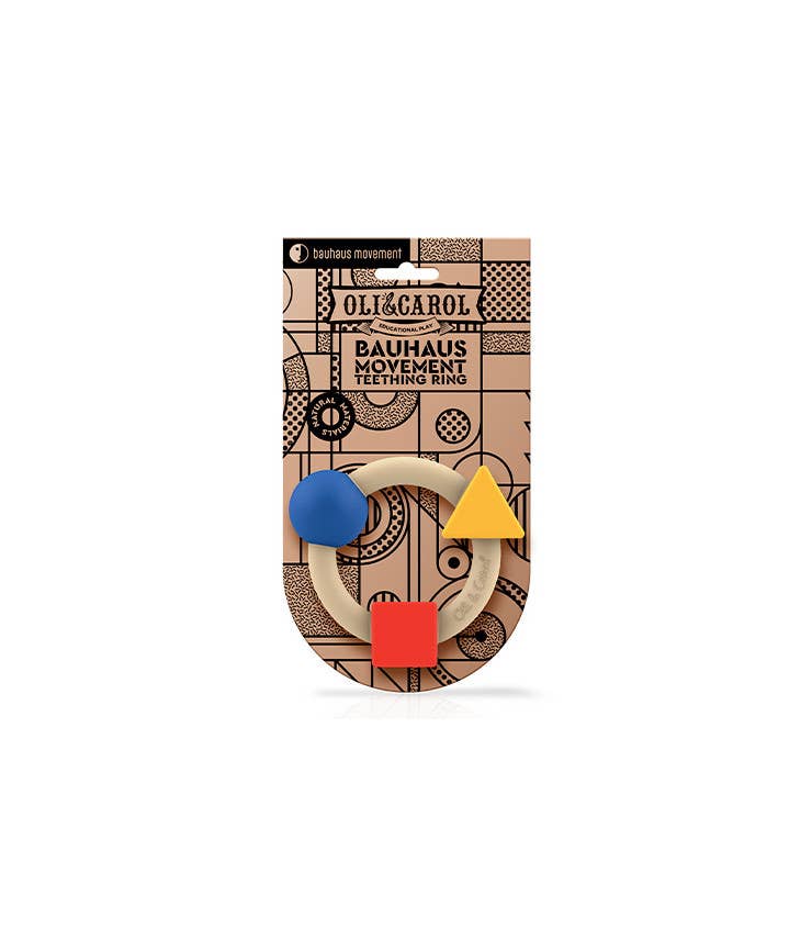 Bauhaus Movement Teething Ring - Oli&Carol