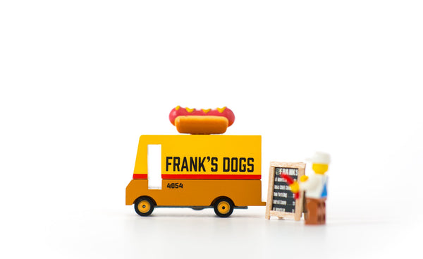 Wooden Hot Dog Van - Candylab Toys