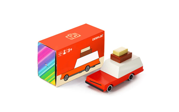 Wooden Luggage Wagon - Candylab Toys