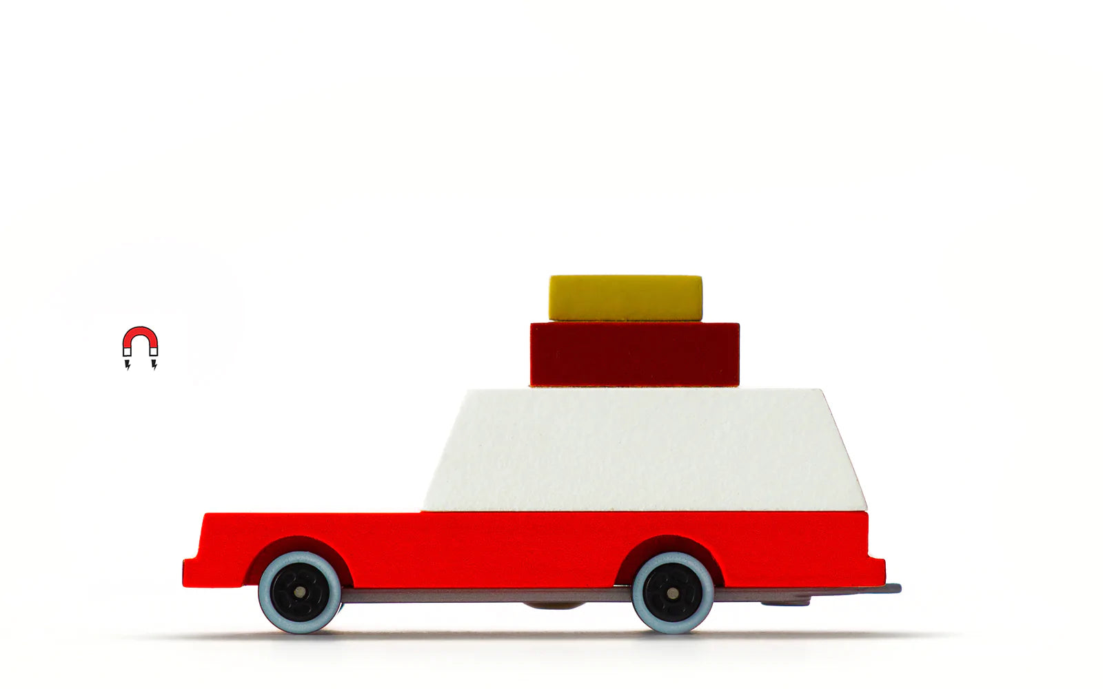 Wooden Luggage Wagon - Candylab Toys