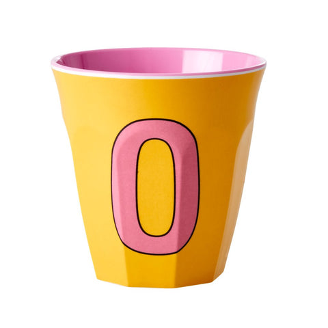 'O' Yellow Melamine Cup - Rice DK