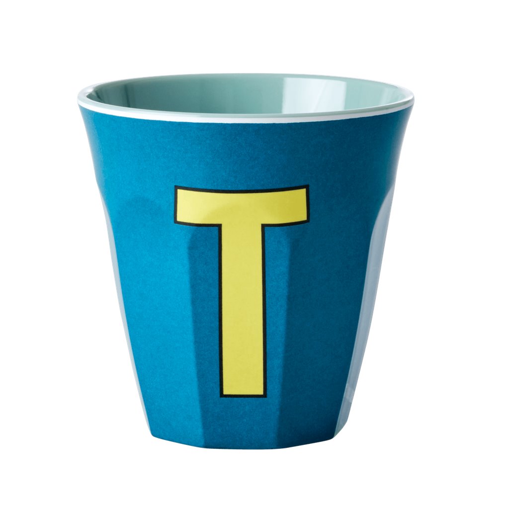 'T' Emerald Melamine Cup - Rice DK