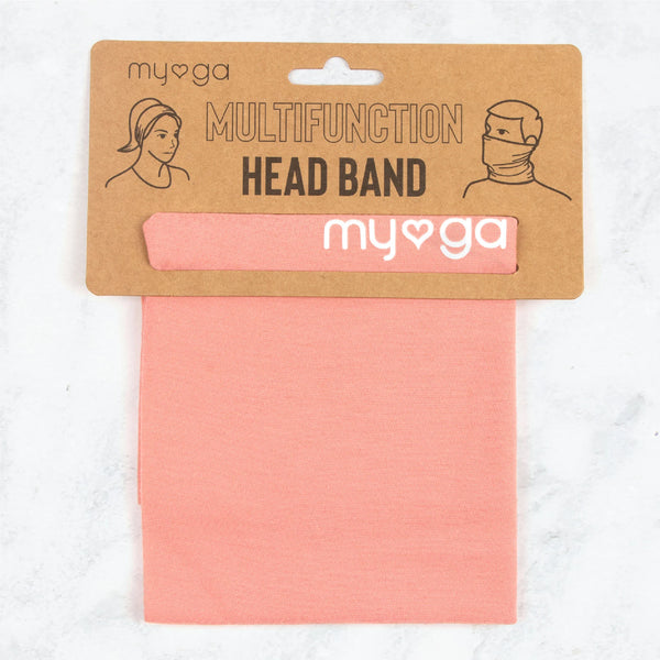 Indian Red Multi-Functional Head Band - Myga