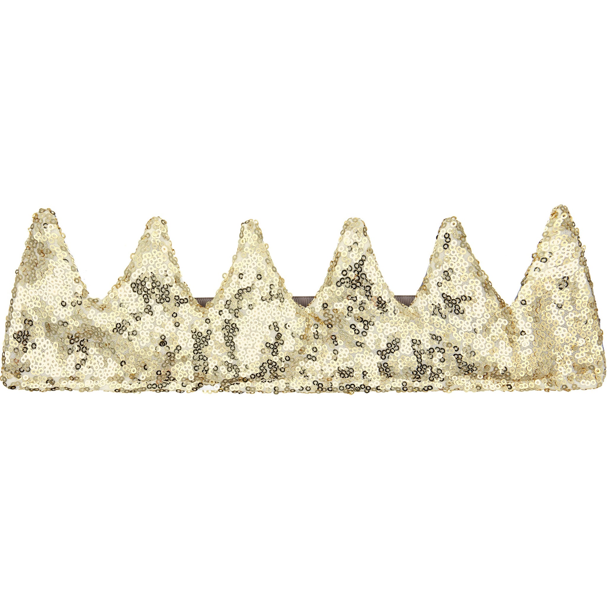 Gold Sequin Crown - Mimi & Lula