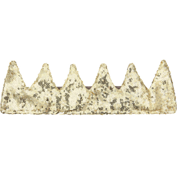 Gold Sequin Crown - Mimi & Lula