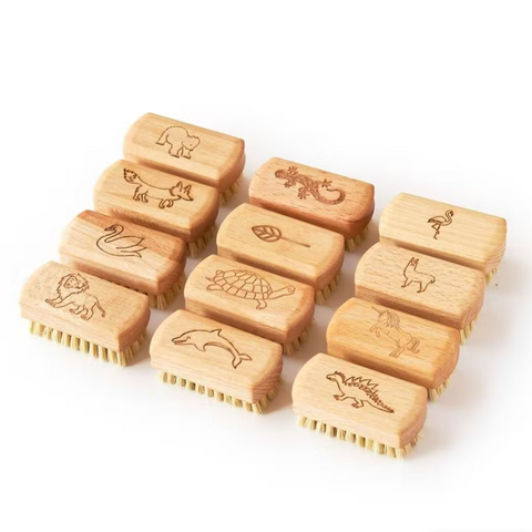 Kids Natural Vegan Nail Brush - ecoLiving