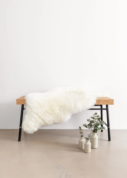 Ivory Organic Ethically Crafted Sheepskin Rug - Surrey Style