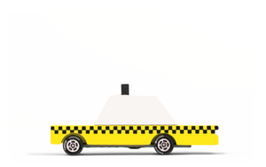 Wooden Yellow Taxi - Candylab Toys